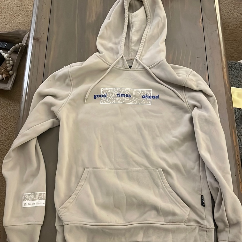 Tan hoodie